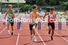 Mens Under-17s 100 metres hurdles, 2023 Northern Under-13s, Under-15s and Under-17s, Middlesbrough.  Photo: David T. Hewitson/Sports for All Pics